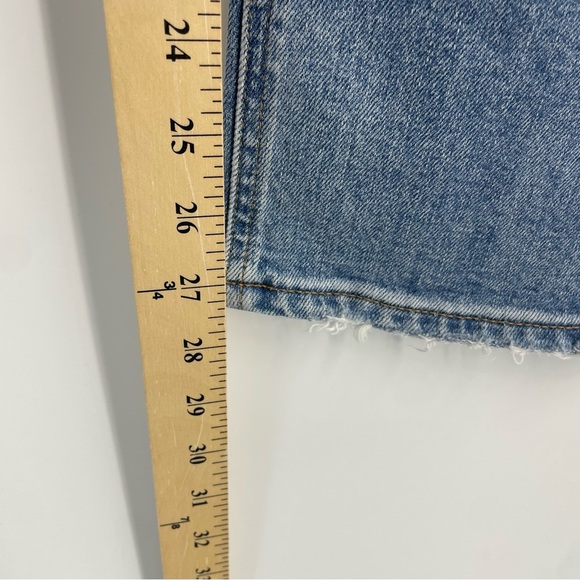 Aritzia Denim Forum The Arlo High Rise Straight Jeans Sz 25 - Picture 9 of 12